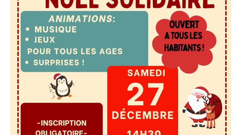 Goûter de Noël solidaire
