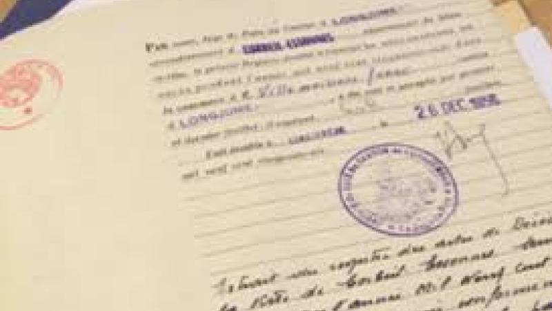 Légalisation de signature